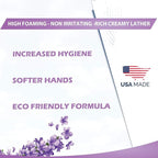 GreenFist Foaming Hand Soap Refills Lavender Scent Jug Foam Refill Made in USA, 128 ounce (1 Gallon)