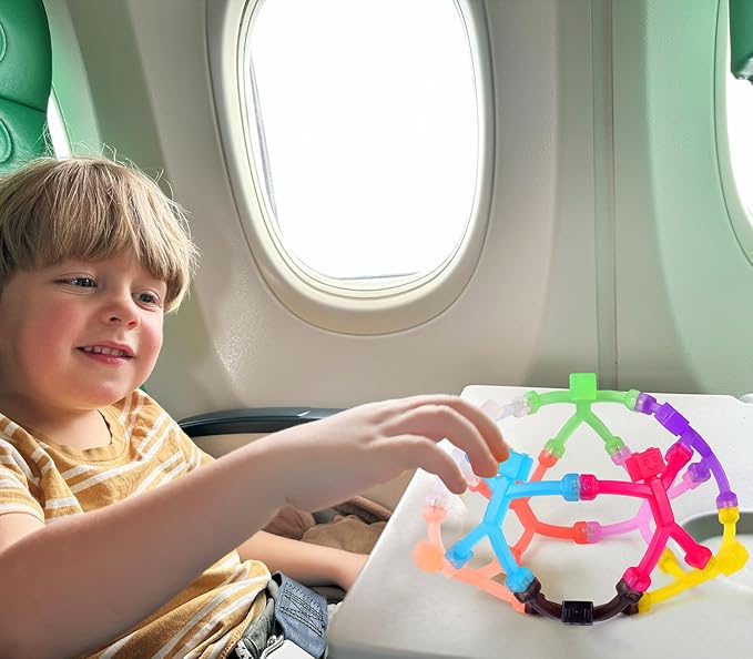 6 PCS Magnetic Travel Toys for Kids, Creative, Portable and Educational, Magnetic-People-Magnet-Men: Cute Robot & Funny Magnets, Small Fidget Toys for Classroom Prizes, Easter Egg Stuffers, Office