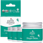 Earth Mama Organic Diaper Balm 2-Ounce | Diaper Cream for Baby | EWG Verified, Petroleum & Artificial Fragrance-Free with Calendula for Sensitive Skin (4-Pack)