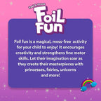 Skillmatics Foil Fun - Unicorns & Princesses, No Mess Art for Kids, Craft Kits & Supplies, DIY Creative Activity, Travel Toys, Gifts for Ages 4, 5, 6, 7, 8, 9