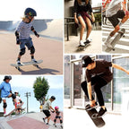 Easy_Way Complete Skateboards- Standard Skateboards for Beginners Kids Boys Girls Teenager- 31''x 8''Canadian Maple Cruiser Pro Skate Board, Skateboards