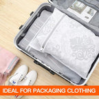 Kimmama Laundry Bag Mesh Wash Bags, Washing Machine Wash Bag, Net Washer Sack with Zipper, Dryer Pouch for Cleaning and Drying Cloths, Garment, Delicates, Intimates, Bra, Pant, Sock, Small Toys