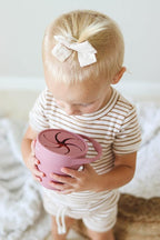 otterlove Collapsable Silicone Snack Container With Attachable Lid | 100% Pure LFGB Platinum Silicone with No Fillers | Snack Cup (Single - Woodchuck)