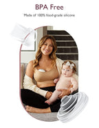 Momcozy Duckbill Valves & Silicone Diaphragm Compatible with Momcozy M5. Original Momcozy M5 Breast Pump Replacement Accessories, 1 Pack