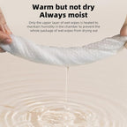 Wipe Warmer and Baby Wet Wipes Dispenser | Wipes Warmer for Newborn Baby Fast Top Heat | USB Travel & Portable Wipe Warmer with Light, Spring, Safety Lock | Wet Wipes Warmer for Bathroom 3 Temperature