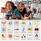 Smart Watch for Kids with 24 Games, HD Touch Screen, Video Camera, Music Player, Pedometer, Flashlight, Alarm Clock - 12/24 hr Kids Watches for Boys & Girls Aged 5-12