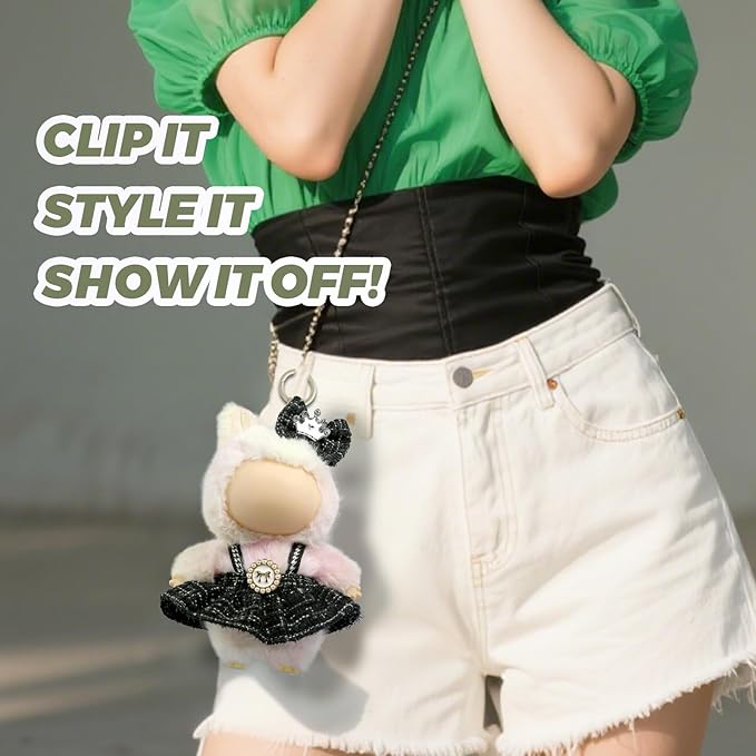 Clothes for LABUBU Doll (NO Doll),Outfit for LABUBU,Clothes Set for LABUBU Dress Up,Accessories for LABUBU