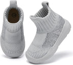 MORENDL Toddler Sock Shoes Baby Walking Shoes Infant Slippers Boys & Girls Non-Slip Sneakers