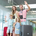 Travel Pouch Neck Wallet Family Passport Holder Organizer Case with RFID Blocking