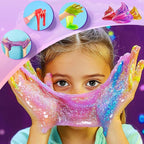 Slime Party Favors, DIY Science Kit for Boys Girls Ages 4-8 6-12, STEM Kit Ice Cream Soft Clay Making Kit for Ages 5-7 8-12 Kids Clay Gift Toys, Girls Birthday Party Supplies