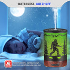 Essential Oils Diffuser,Christmas Aromatherapy Diffuser,Birthday Gifts for Women Mom Grandma,Metal Cool Mist Humidifier with 7 Colors Lights Waterless Auto Off Air Diffusers (Bigfoot)