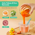 Baby Food Maker - Baby Food Processor Baby Food Blender for Baby Food, Fruit, Vegetable, Meat, Baby Food Puree Maker Make Fresh and Nutritious Meals for Your Little One