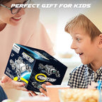 Robot Dog RC Stunt Car Toys - Gesture Sensing Remote Control car with Mecanum Wheels, LED Eyes, 3 Sound Effects, Birthday Gift for Kids Boys Girls