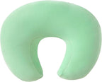Nursing Pillow, Plus Size Breastfeeding Pillow Original Support for Baby Boys Girls Breastfeeding Essentials, with Removable Soft Cotton Cover (Green, Standard (23.62 * 18.11 * 5.91 Inches))