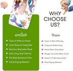 100% Cotton Fitted Crib Sheet – “Mermaid Lagoon” Under The Sea Theme, Soft Girl Nursery Bedding, Standard Crib/Toddler Mattress Fit