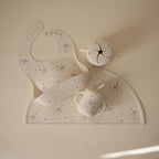 mushie x Bluey Silicone Snack Cup | Spill Proof Food Container for Toddler and Baby (Bluey Ivory)