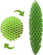 Fidget Worm Toy, Funny Pocket Fidget Toy, Resistance Fidget Toys Sensory Stress Anxiety Relief Toys (Green/Orange)