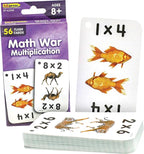 Teacher Created Resources Math War Multiplication Flash Cards (EP62048)
