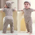 Baby Bodysuit and Pant Set 10-pcs Cotton Soft Newborn Boy Girl Clothes Outfits