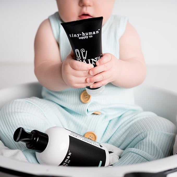 Pain in The Butt MAX Diaper Rash Cream, 3oz, 40% Zinc Oxide, 3-Pack, Natural Ingredients, Petrolatum Free, Soothing, Rapid Relief and Protection for Baby