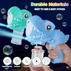 Onory 2 Pack Bubble Gun Machine for Kids, Bubble Gun with Bubble Solutions for Boys Girls, Bubble Blaster for Summer Toy, Party Favors, Outdoor & Indoor Activity, Birthday Gift, Bubble Blower
