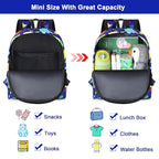 Accmor Toddler Backpack Leash Harness, Cute Kids Backpack with Anti Lost Wrist Link, Child Backpack Leash Baby Walking Harness Bag for Outdoor Travel, Mini Dinosaur Backpack Tether for Boys