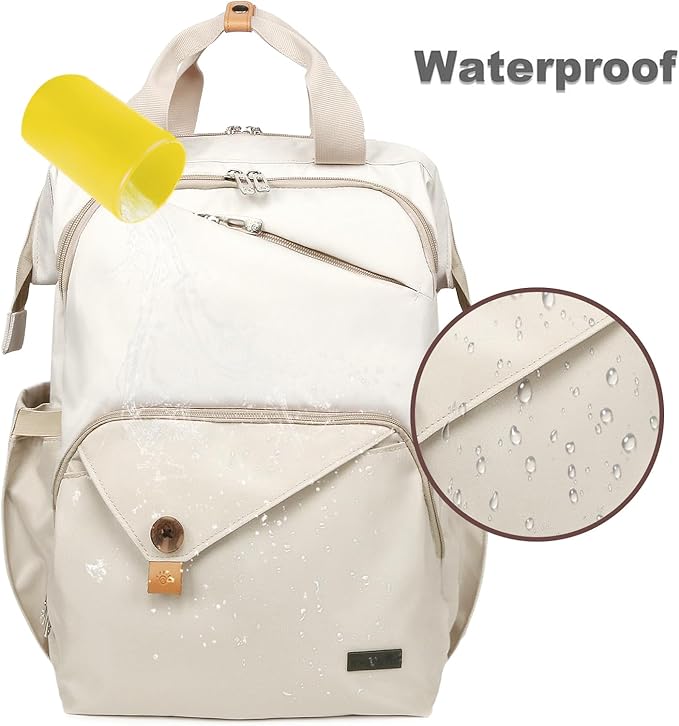 Hap Tim Baby Diaper Bag for Boys Girls, Large Backpack Diaper Bags with Double Compartments, Baby Registry Search Shower Gifts Stuff Newborn Must Haves（7340-KK）