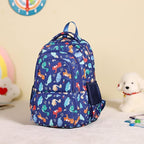 CLUCI Kids Backpack for Boys Bookbags Preschool Toddler Daycare School Bag Elementary Kindergarten Lightweight Waterproof Bluey Backpack Dinosaurs