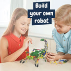 Science4you Scorpiobot Robotics Kit for Kids - Building Robot Toys for Kids 8-12 Year olds,161 Pieces, Stem Building Games, Gift for 8+ Year Olds Boys and Girls