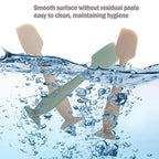 Baby Diaper Cream Spatula - Baby Diaper Rash Cream Applicator for Butt Paste Diaper Cream - Newborn Essentials (green, gray, white)