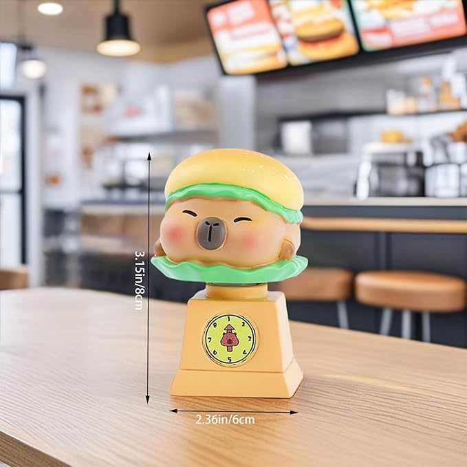 Capybara Series Blind Box Collectible Action Figures, Random Cute Capybara Toy for Capybara Lovers, Mystery Box Gift for Home Decor Birthday Party Favors