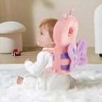 PandaEar Baby Head Protection Backpack, Toddler Walking Head Protector, Adjustable Head Protector Pad Safety Cushion (Pink)