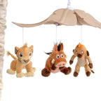 Lambs & Ivy Disney Baby Lion King Safari Musical Baby Crib Mobile Soother Toy