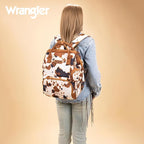 Wrangler Diaper Bag Backpacks Western Backpack Purses Multi-function Baby Bags for Mom with Waterproof Changing Pad & Pacifier Case