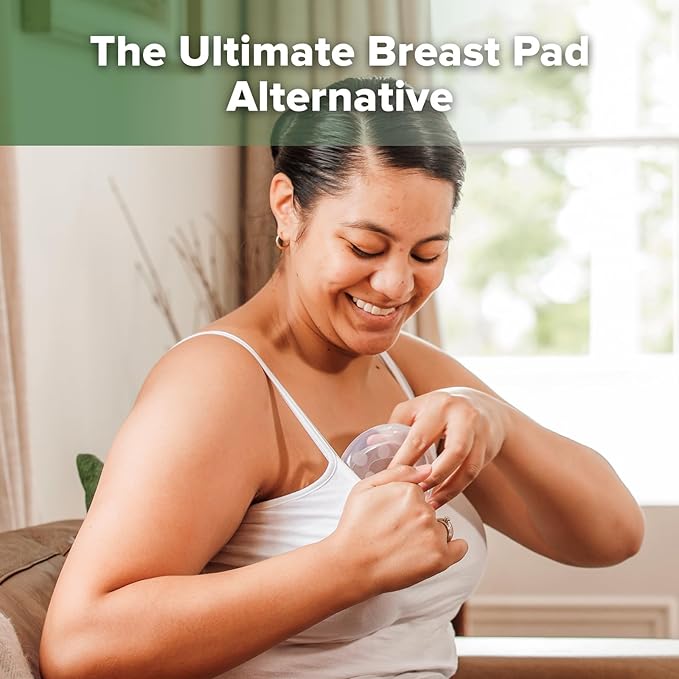 haakaa Breast Shells Nursing Cup Silicone Breast Milk Collector Milk Savers for Breastfeeding Nipple Shells Protect Sore Nipples Extra-Soft and Reusable - 2.5oz, 1 pc