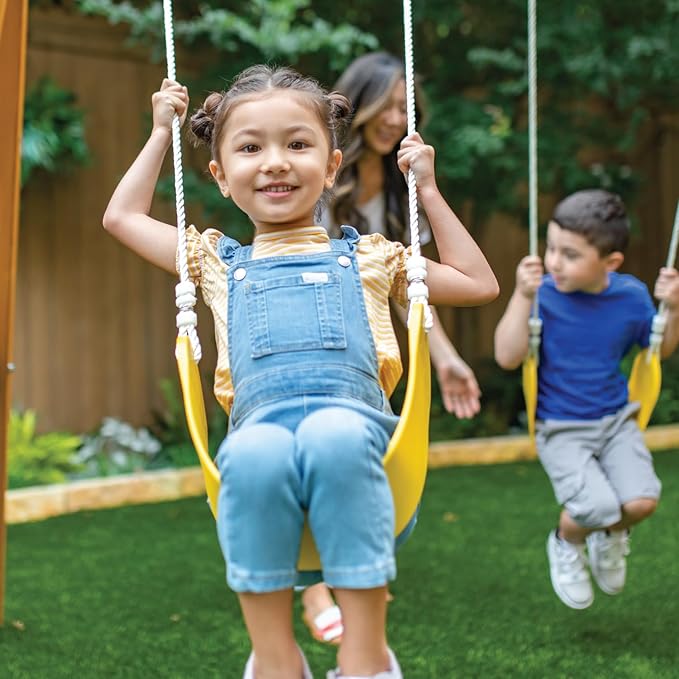 KidKraft Appleton Wooden Swing Set, (Amazon Exclusive)