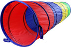 NARMAY® Play Tunnel Easy Key Pop Up Tunnel for Kids Indoor/Outdoor Crawl - 19 Dia. x 72 inch