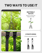 Tree Swing for Kids and Adults, 60" Waterproof Rectangle Platform Swing, 700lbs Heavy Duty with Adjustable Straps, Green