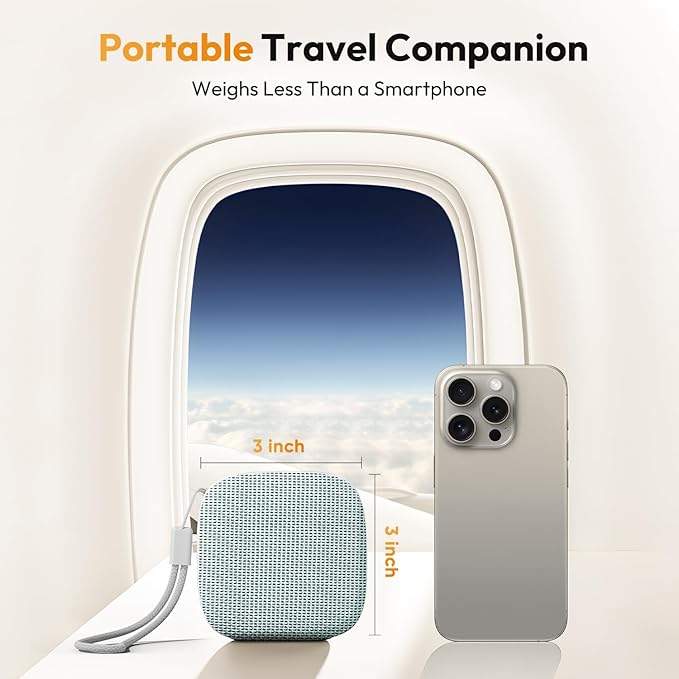 Portable Sound Machine with Night Light, White Noise Sound Machine for Sleeping, 20 Soothing Sounds, Headphone Jack,Long-Lasting Power, Timer, Mini White Noise Machine for Travel Home and Office,Green