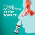 Vicks Sinex Severe Nasal Spray, Moisturizing Ultra Fine Mist with Aloe, Decongestant Medicine, Relief from Stuffy Nose Due to Cold or Allergy, Nasal Congestion & Sinus Pressure Relief, 265 Sprays x 2