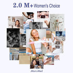 MomMed 15 Ovulation Test Strips and 5 Pregnancy Test Strips Combo Kit,Pregnancy Tests and Ovulation Predictor Kit,Accurately Track Ovulation and Detect Early Pregnancy (20 Count (Pack of 1))