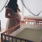 lulumoon Baby Muslin Crib Sheets - Toddler Cotton Fitted Crib Sheets Neutral for Boys and Girls 2Pack