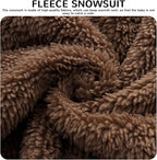 Baby Boy Girl Snowsuit Winter Warm Clothes Coat Infant Jumpsuit Toddler Outfit