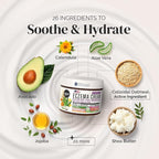 Puriya 5-in-1 Eczema Cream for Kids, Baby, Toddler, Adults, Advanced Colloidal Oatmeal Lotion for Dry, Itchy Skin Relief on Face and Body, Clinically Tested, Intensive Moisturizing Eczema Treatment