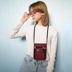 Travel Pouch Neck Wallet Family Passport Holder Organizer Case with RFID Blocking