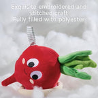 TUMAMA Baby Toys 0 3 6 12 Months, Soft Hanging Stroller Toys Potted Plant Crib Car Seat Toys, Infant Newborn Crinkle Infant Rattles with Teether Squeaky Sensory Developmental Toy