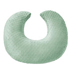 Nursing Pillow with Nursing Pillow Cover for Breastfeeding Moms, Extra Large Ultra-Soft Breastfeeding Pillows for Infant Newborn Baby Boy Girl (Green)