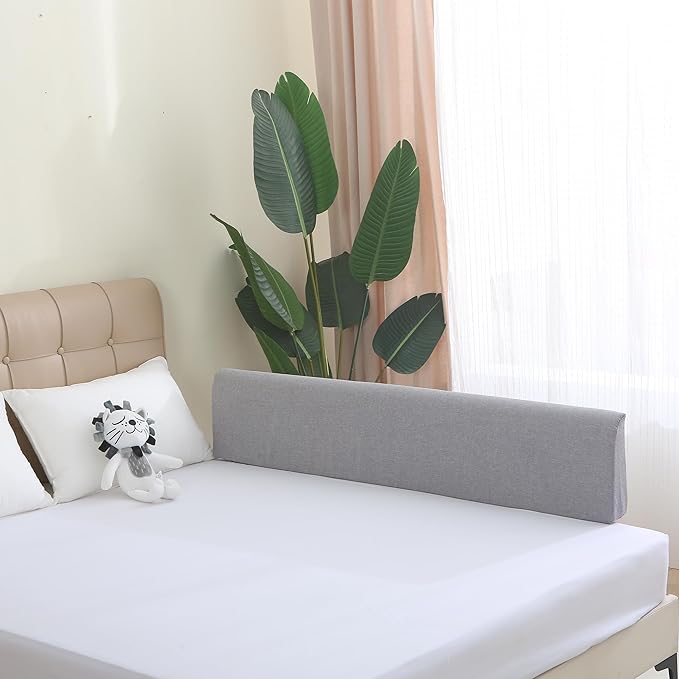 Bed Guard Rail for Toddlers, 59inch Foam Padded Side Rail for Queen King Twin Full Size Bed, Bedrail for Toddler, Bed Railing