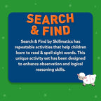 Skillmatics Search and Find Sight Words Educational Game - Reusable Preschool Learning Activities, Perfect for Toddlers & Kids Who Love Toys, Builds Vocabulary, Gifts for Ages 4, 5, 6, 7
