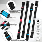 4 Pieces Pen Spinning Spinner Pen Gaming Pen Spinning Mod Gaming Spinning Pens Flying Spinning Pen Finger Rotating Pen for Kids Adults Office Supplies with Instruction Manual (Silver，Black, Red, Blue）